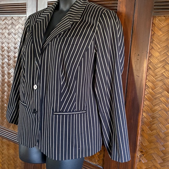 RALPH LAUREN “Lauren” Jacket Tan/Black 18W - Picture 6 of 10